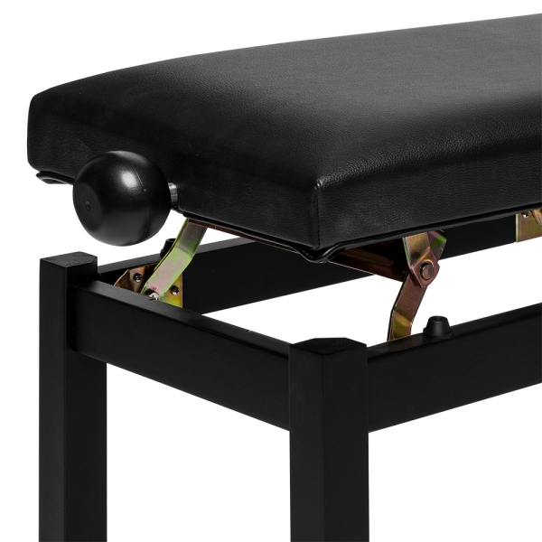 Stagg Klavierbank PB36 BKM SBK - schwarz matt - höhenverstellbar